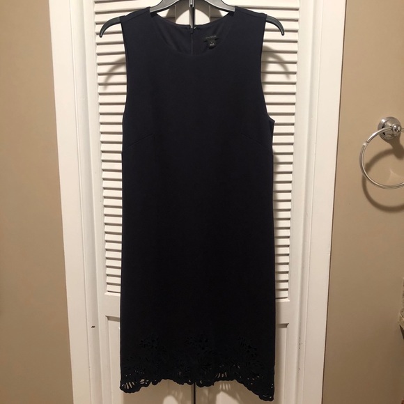 Ann Taylor Navy Dress - Picture 1 of 5